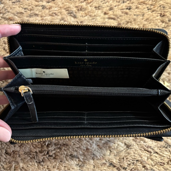 Kate Spade Black Cat Wallet - Picture 2 of 3